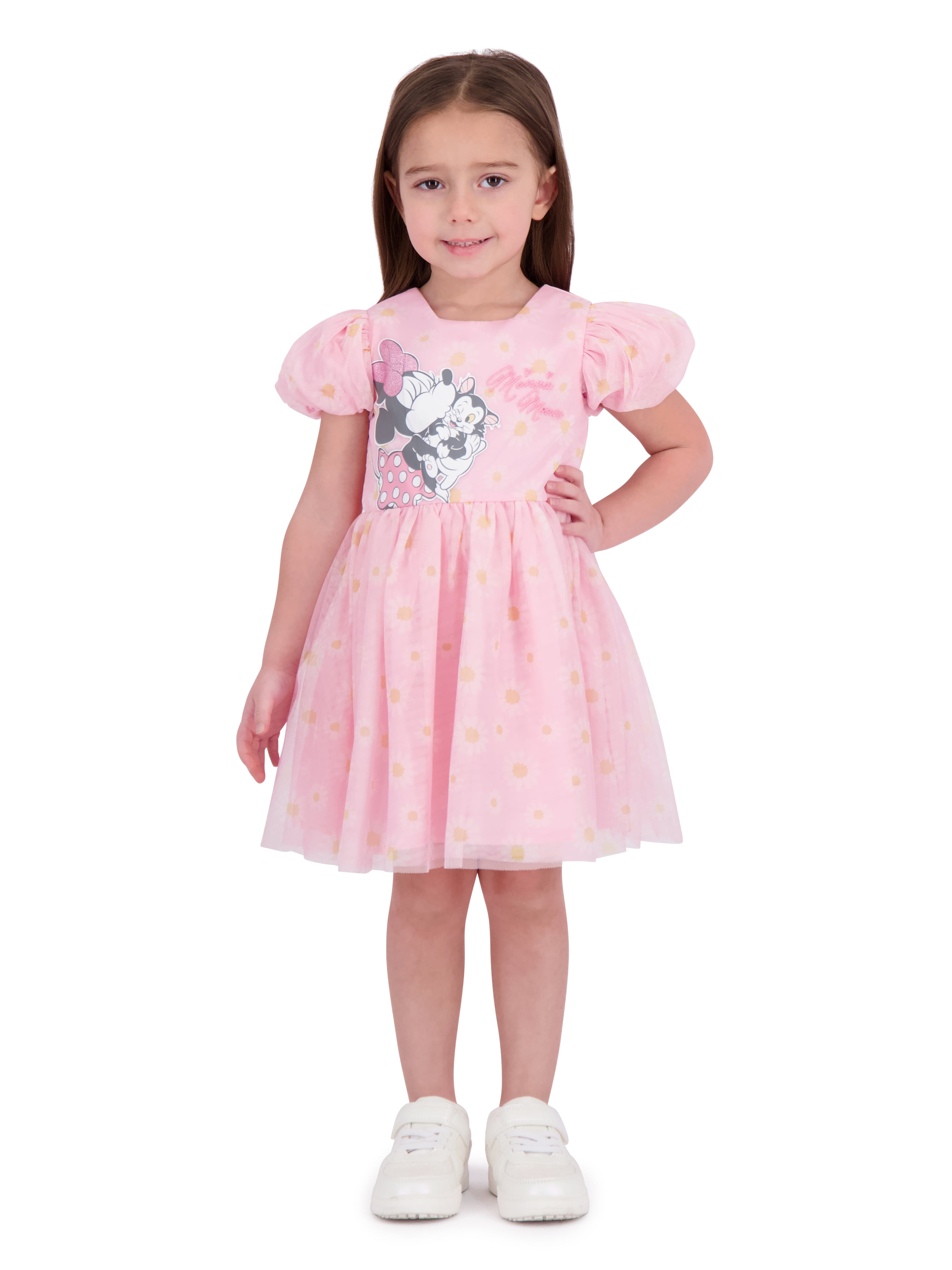 Minnie Mouse Toddler Girl Ballerina Dress, Sizes 12 Months-5T