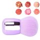 thumbnail image 5 of Brocha Cosmética, Brocha Ergonómica Flexible Para Maquillaje En Polvo, Fibra Fina, Cabello Compacto, Portátil Para Mujeres, Para Maquilladores, Para Puesta En Escena, Para ANGGREK Otros, 5 of 8