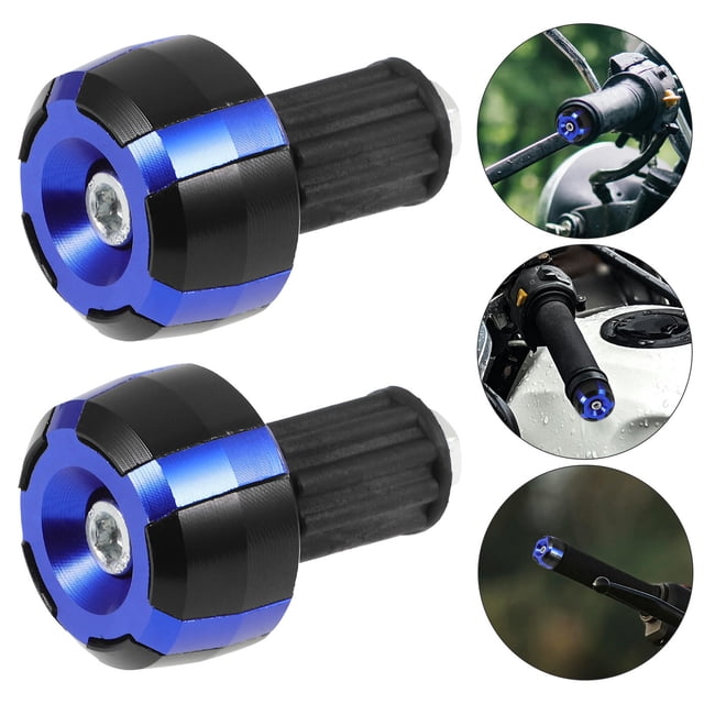 BEADCEST 1Par Tapones Para Manillar De Motocicleta Ergonómico Fácil Instalación