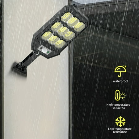 

Solar Security Lights With Motion Sensor Super Bright LED Sensor Floodlight Outdoor With Remote Control 3 Modes Energy Saving For Patio Garden Promotional Sale Clearance Sale