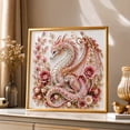 thumbnail image 5 of Dragon DIY Pearl Diamond Art Kit for Adults, Diamond Painting Figurine for Wall Holiday & Friend Gift, 5 of 8
