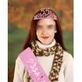 thumbnail image 5 of Meant2Tobe 55Th Birthday Gifts For Women55Th Birthday Tiara And Sash Pink | 2, 5 of 13
