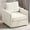 Beige, variant on Arouseden 30" Square Swivel Chair with Storage Under Seat,Chenille Taupe Accent Chair for Bedroom,Upholstered Armchair,Comfy Square Chairs for Living Room
