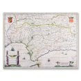 thumbnail image 2 of Trademark Art 'Map of Andalusia, Spain' Canvas Art, 2 of 3