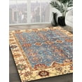 thumbnail image 2 of Ahgly Company Indoor Rectangle Abstract Tan Brown Oriental Area Rugs, 2' x 3', 2 of 6