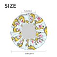 thumbnail image 3 of Cute Banana Love Shower Cap, Reusable Bath Hair Hat for all Hair Lengths Hair Cover with Elastic Band Double Waterproof Layers Bathing Hat, 3 of 5