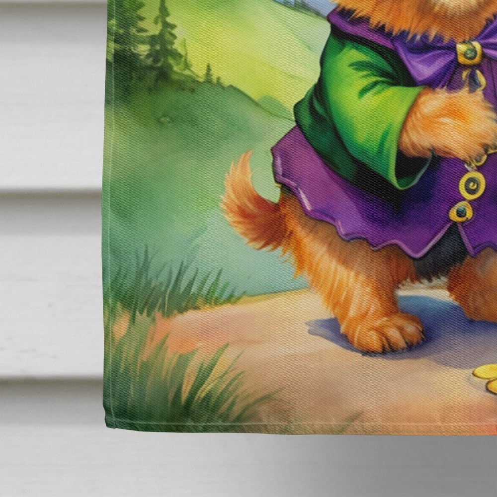 Norwich Terrier St Patrick's Day House Flag 28 in x 40 in