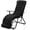 Black, variant on Patio Lounge Chair Cushion, Zero Gravity Chair Cushions with Ties, 66x21x4 Inches Chaise Lounge Chair Cushion for Outdoor Indoor Furniture, Red (Only Cushion)
