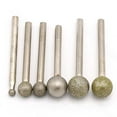 thumbnail image 5 of 6mm-50mm Ball Diamond Grinding Head Burr Bits Shank 6/8mm For Dremel Rotary Tool, 5 of 5