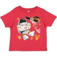 thumbnail image 3 of Inktastic Astronaut Valentine Outer Space Hearts Boys or Girls Toddler T-Shirt, 3 of 5