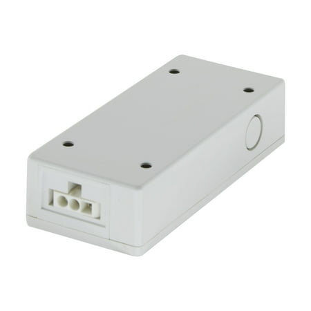 

Satco (63-513) Watts Electrical Boxesunder Cab Jbox Plastic Material Under Cabinet Led Junction Box White Color Cetlus Safety Listing For Dry Rated Locations White Under Cab Jbox Plastic (48 Pack)
