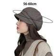 thumbnail image 6 of Opvise Women Fashion Octagonal Hat Vintage Short Brim Solid Color Washable Lightweight Keep Warm Painter Artist Lightweight Women Beret for Student Khaki, 6 of 8