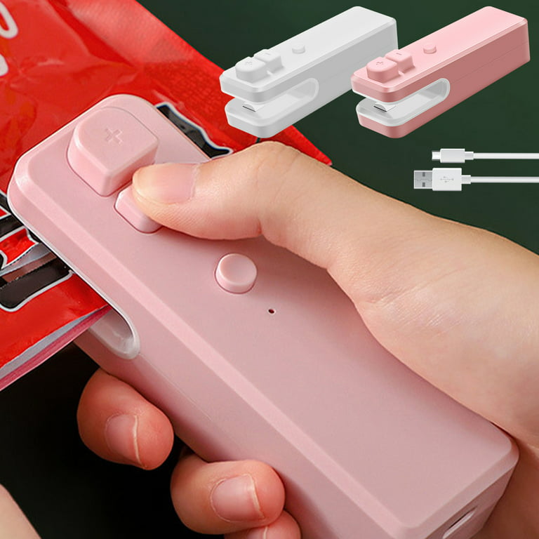 AoHao Rechargeable Chip Sealer – Portable Mini Bag Sealer, Chip