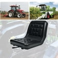thumbnail image 6 of Tractor Seat, Harvesters Seat, Thickened PU Leather, Lawn Mower Seat, Universal for Tractor Road Sweepers Vehicle, Forklift Slide Rail Model, 6 of 8
