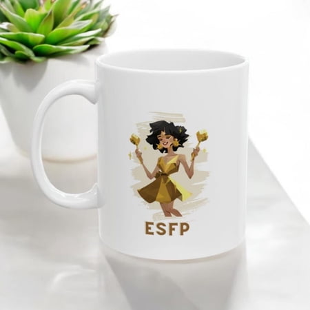 ESFP Mug, MBTI Coffee Cup, esfp Birthday Gift, mbti Mug, Ceramic Mug, ESFP, mbti, gift her.jpg