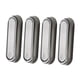 thumbnail image 2 of Ganchos de pared plegables para baño, 4 unidades, giratorios a 90 degree, montaje sencillo, multiusos Plateado, 2 of 9