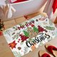 thumbnail image 5 of Tapete de Árbol de Navidad | Alfombra de Cocina de Poliéster Antideslizante de 40 X 60 Cm de Grosor, Acolchada y Antifatiga | Alfombra Absorbente para Baño, Entrada, Lavandería, Porche y Decoración N, 5 of 6