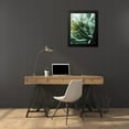 thumbnail image 4 of Incado 20x24 Black Modern Framed Museum Art Print Titled - Leaf II, 4 of 5