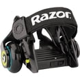 thumbnail image 3 of Razor Jetts Heel Wheels- Black/Green, Skate Shoes with Wheels for Kids Ages 6 and Up, Fit Shoes US Youth 12 and Adult 12+ and Up, Unisex, 3 of 13