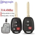 thumbnail image 2 of Jingyuqin HYQ12BDM 314.4Mhz Remote Key G/ H Chip For Toyota Camry Corolla 2012-2017 HYQ12BEL No Mark, 2 of 7