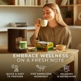 thumbnail image 2 of Gya Tea Co Matcha Latte Green Tea Gift Set (16 ct) - High Caffeine Energy Tea Pod for Morning Refresh - Te Matcha Lovers Get Well Gifts, 2 of 7