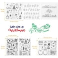 thumbnail image 4 of Moncolis 6 Pack Christmas Clear Stamps for Kids Adult Scrapbooking Card Making DIY Journaling Album, 4 of 6