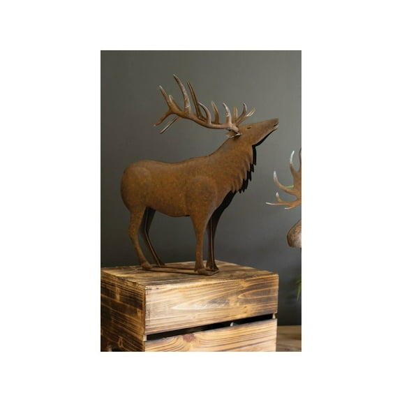 Kalalou Inc Rustic Metal Elk