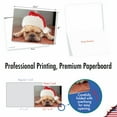 thumbnail image 2 of 20 Merry Christmas Cards Assorted (10 Designs, 2 Each) - Beautiful Bulldogs Merry Christmas (4" x 5.12") AM6298XSG-B2x10, 2 of 6