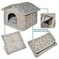 thumbnail image 5 of Best Pet Supplies Portable Indoor Pet House – Perfect for Cats & Small Dogs, Easy To Assemble – Brown, 5 of 5
