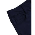 thumbnail image 3 of Beverly Hills Polo Club Girls' School Uniform Ponte Pants - 5 Pocket Wide Leg Flare Pants for Girls, 4-16, 3 of 5