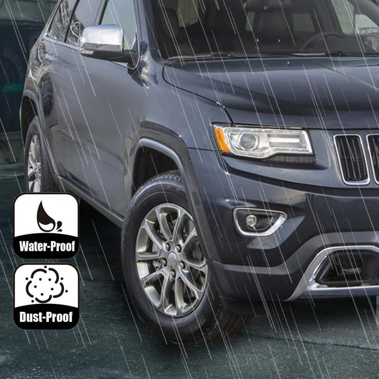 G Plus Fender Flares Fit for 2011 2016 Jeep Grand Cherokee Front Wheel Opening Molding Trim Black