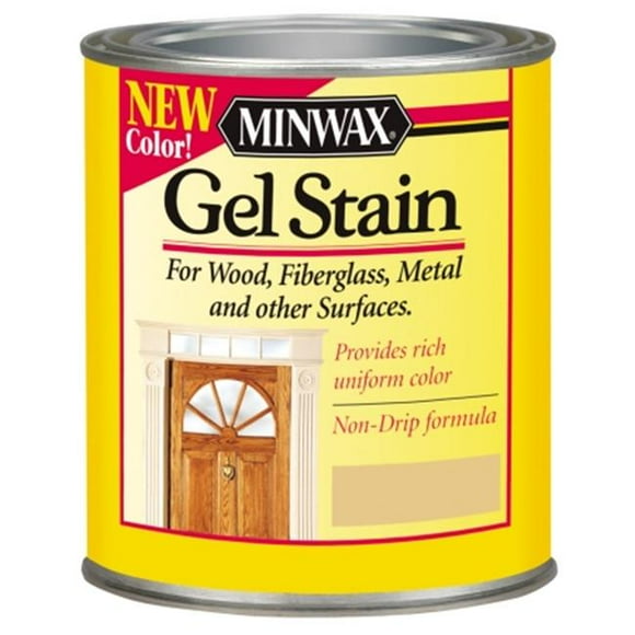 Minwax 1 Quart Mahogany Gel Stain Interior Wood 66050
