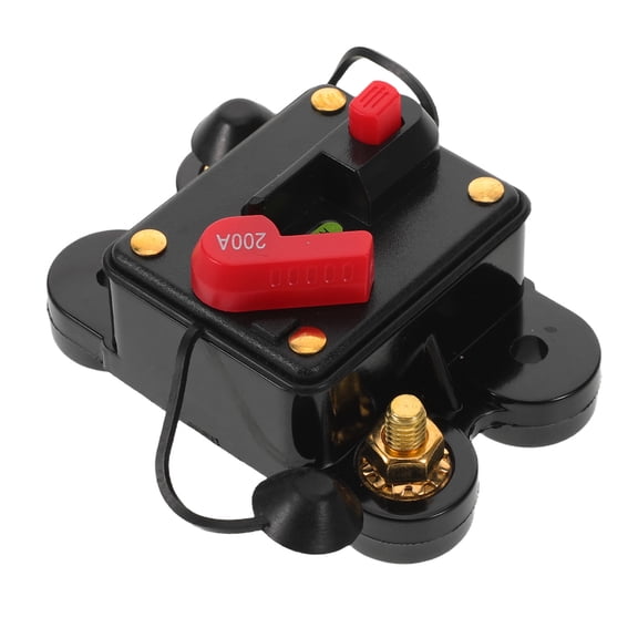 BESTYASH Durable Car Breaker Multi Color High-Current Short-Circuit Defense Manual Reset