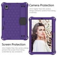 thumbnail image 2 of Dteck Case for Samsung Galaxy Tab S6 10.5" T860 T865 (2019 Released) 10.5-inch,Shockproof Rubber Kickstand Handle Silicone Protective Cover With Shoulder Strap,Purple, 2 of 6