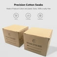 thumbnail image 7 of 900pcs Precision Cotton Swabs, Pointed&Flattened Tip Cosmetic Applicators, 7 of 7