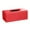 Red, variant on WUTYU Rectangular PU Leather Tissue Box Cover Holder,Modern Square Facial Tissue Holder Case Dispenser for Home and Car Decoration