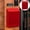 Red, variant on Wall Mounted Iron Mailbox With Lock Blue Metal Postbox For Home Office Documents Newspapers