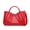red, variant on Genuine cowhide leather women's handbag, single-shoulder crocodile pattern, large-capacity tote bag