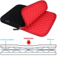thumbnail image 2 of Funda para tablet Lacdo para iPad Air/Pro de 13 pulgadas con teclado, color rojo, 2 of 8