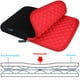 thumbnail image 2 of Funda para tablet Lacdo para iPad Air/Pro de 13 pulgadas con teclado, color rojo, 2 of 8