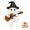 A, variant on Z52LingLing Decoration C Resin household ware for Room & Party Accent, wallet friendly accent decor pick, 1 Pack