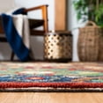 thumbnail image 4 of SAFAVIEH Heritage Darius Tribal Wool Area Rug, Red/Blue, 6' x 6' Square, 4 of 7