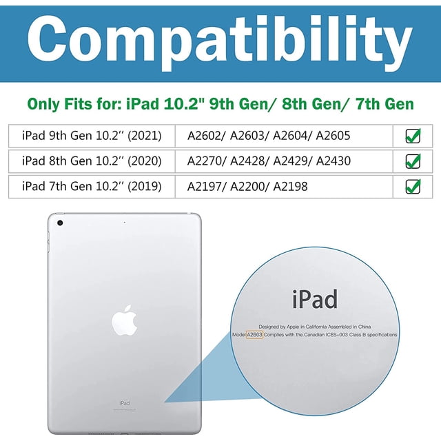 iPad 10.2 2021 iPad 9th Gen/ 2020 iPad 8th Gen/ 2019 iPad 7th Gen Privacy Screen Protector, Anti-Spy Tempered Glass Screen Film Guard, Anti-Scratch Screen Protector for iPad 10.2 Inch