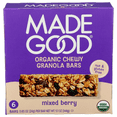 thumbnail image 4 of 1x MadeGood Organic Mixed Berry 6 Pack Granola Bars with pan, 4 of 5