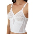 thumbnail image 4 of Brasier Tipo Peto Largo Criss Cross - PLAYTEX - Sin Varillas - Levanta y Separa Busto - Modelo 677 - Estilo Soporte Natural - Color Blanco - Talla 36C, 4 of 4
