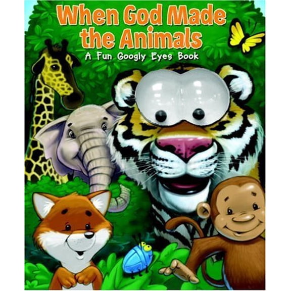 Pre-Owned When God Made the Animals: A Fun Googly Eyes Book Paperback