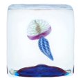 thumbnail image 5 of GlassOfVenice Murano Glass Aquarium Cube With Jellyfish, 5 of 5