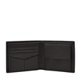 thumbnail image 3 of Fossil Derrick RFID Grande Poche à Monnaie, Noir, Noir, 3 of 5