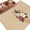 Beige, variant on Area Rug for Living Room, Cherry Blossoms Non-Slip Indoor Large Carpet for Bedroom/Dining Room, Japanese Spring Floral Leaves Rustic Red Washable Low-Profile Rectangle Floor Runner Rugs - 6 x 9 Ft