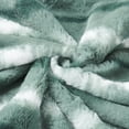 thumbnail image 3 of Home Soft Things Plush Striped Faux Fur Pillow Covers, Set of 2, 20"x20", Jamba, 3 of 8